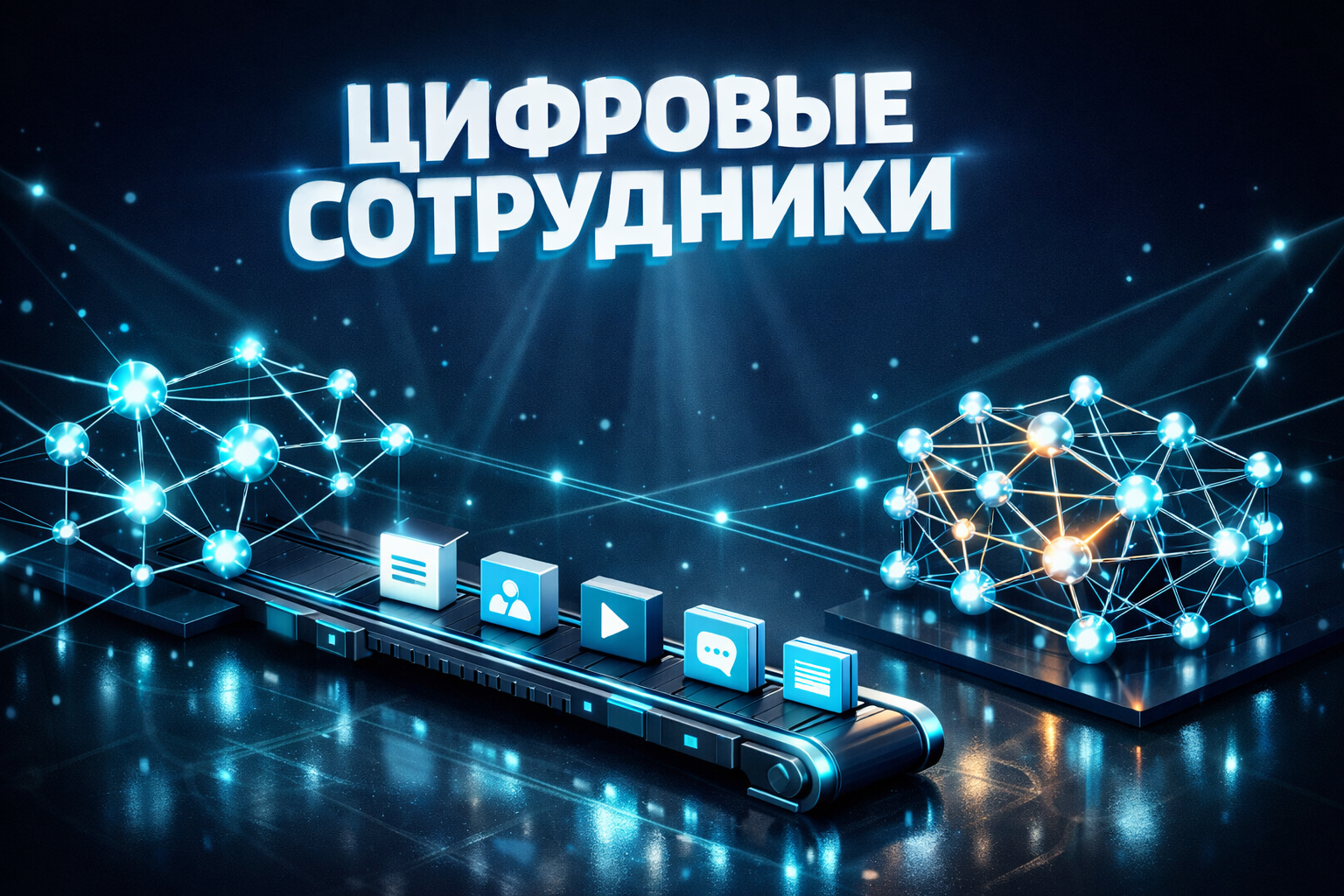 Цифровые сотрудники: как AI автоматизирует отделы, а не задачи