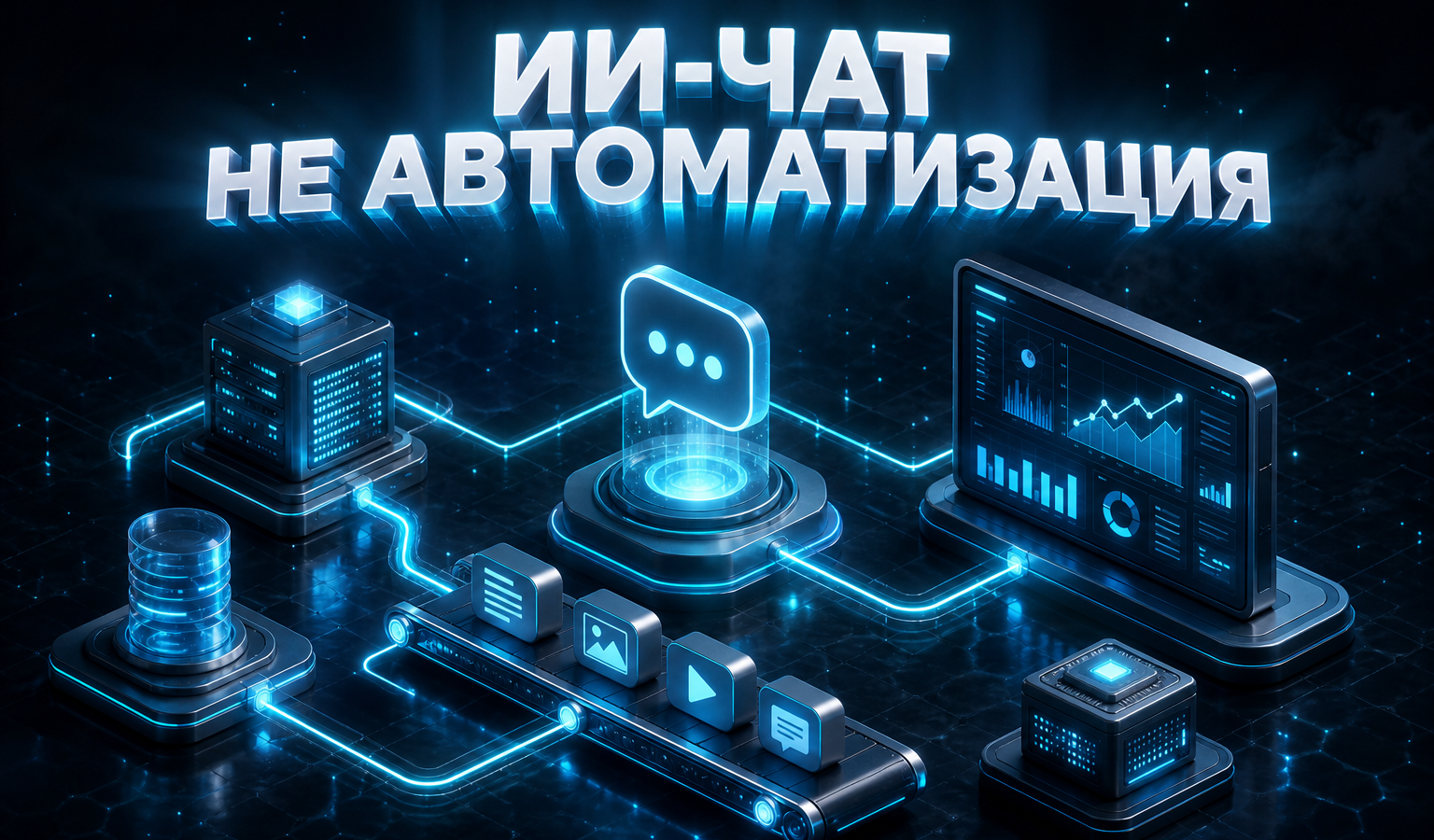 ИИ-чат — не автоматизация: почему бизнесу нужны системы, а не подсказки